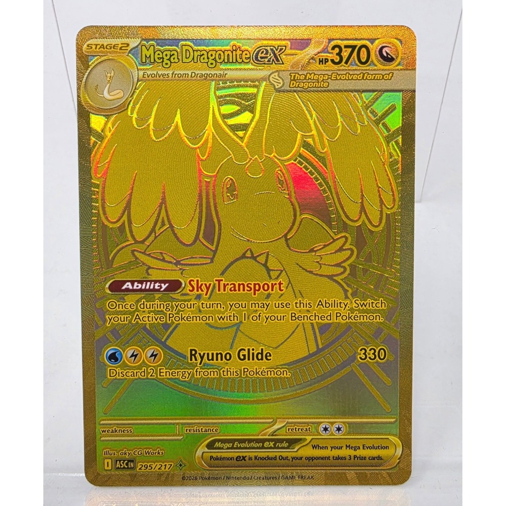Pokemon Ascending Heroes Mega Dragonite EX 295/217